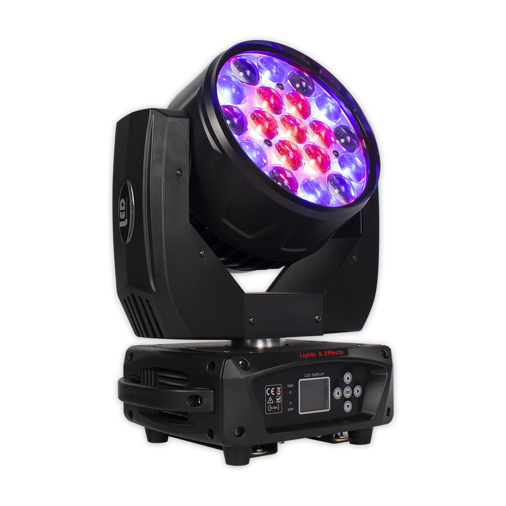 LED Beam+Wash 19x15W