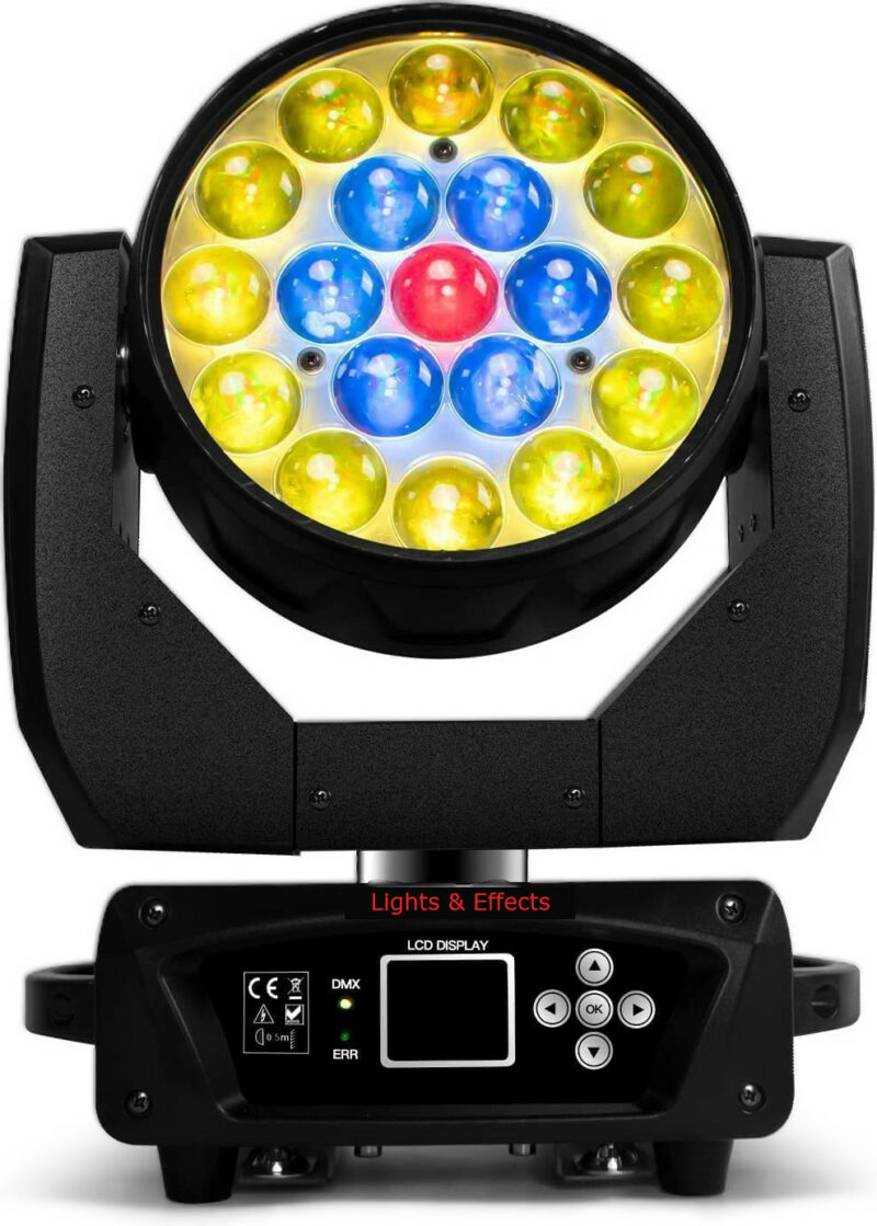 LED Beam+Wash 19x15W